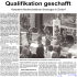 [22/05/2007 - Kreisbote] Qualifikation geschafft