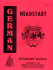 German Headstart - Student Guide