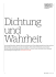 Dichtung und Wahrheit