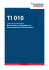 TI 010 Mehrscheiben-Isolierglas mit thermoplastischem Abstandhalter