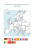 Quelques villes et pays : situation géographique, drapeaux